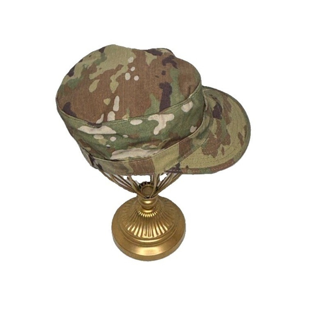 US Military OCP Patrol Cap Hat Camo Multicam Major Rank Garza Sekri 7 1/8 - Picture 5 of 12